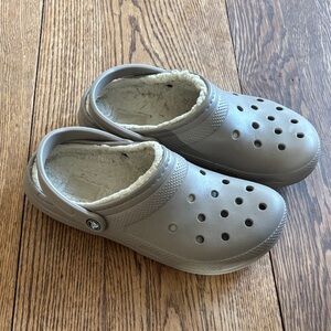 CROCS Women's Lined Clog in Taupe